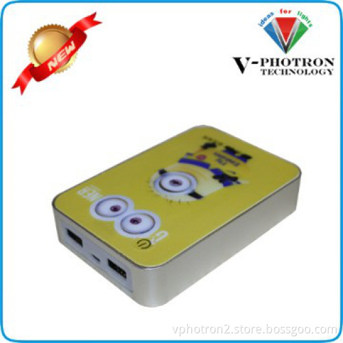 Lovely cartoon power bank with 14000mah